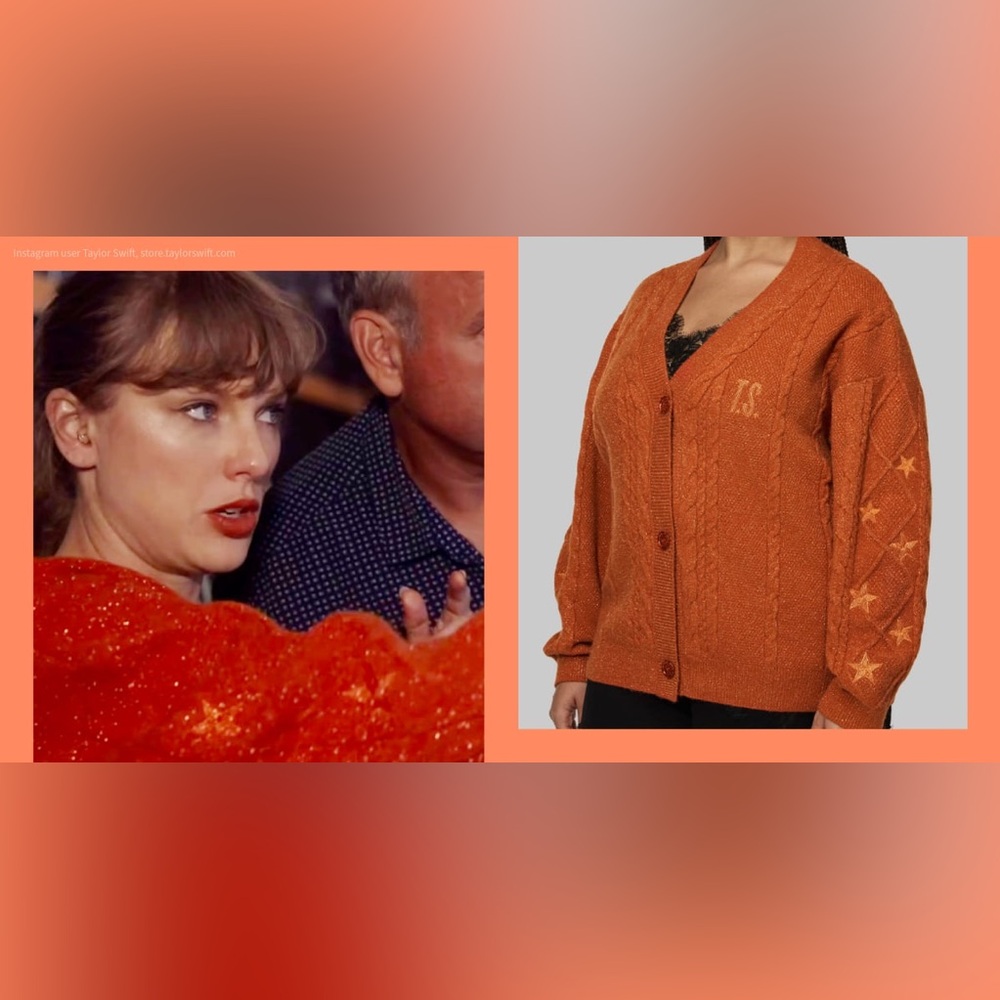 The Life of A Showgirl Cardigan Taylor Swift Like New XS/S Official Merch